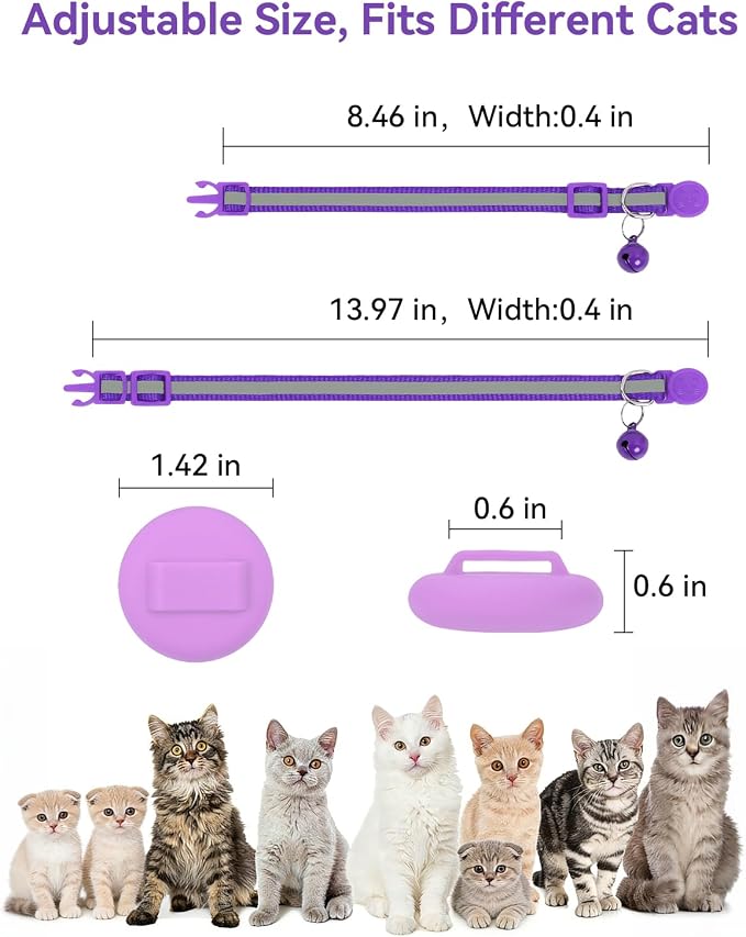 Joytale AirTag Cat Collar 2 Pack - Image 6