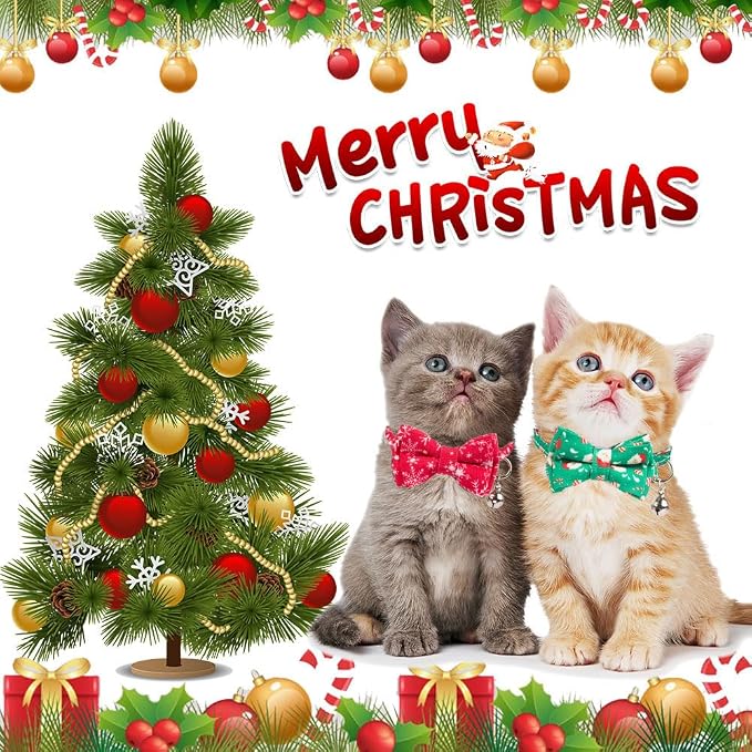 ADOGGYGO Christmas Cat Collar Breakaway - Image 2
