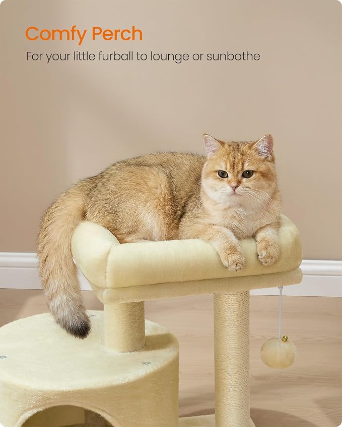 Feandrea Cat Tree, Small Cat Tower - Image 6