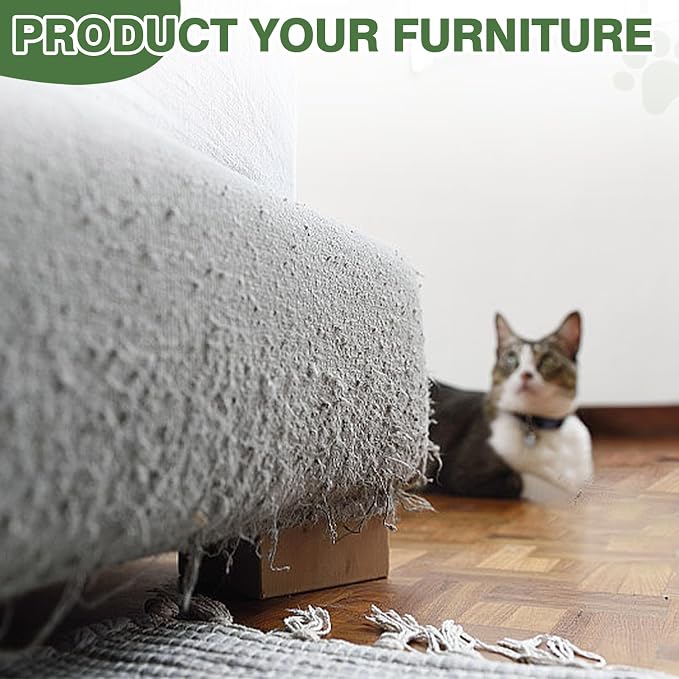 Palm Tree Cat Scratching Post, 5 Interactive Balls and 2 Curved Design - Image 7