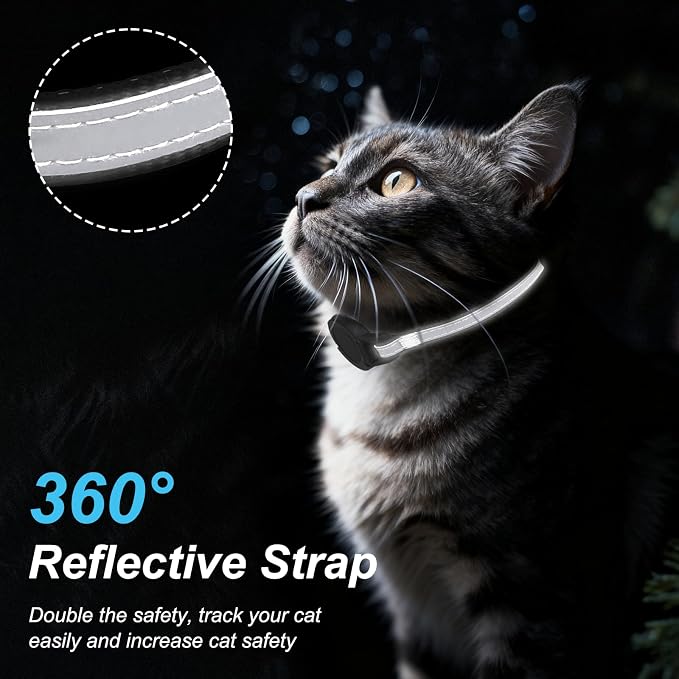 Google Android Cat Tracker Collar, Mini Cat GPS Tracker, Smart Pet Activity - Image 3