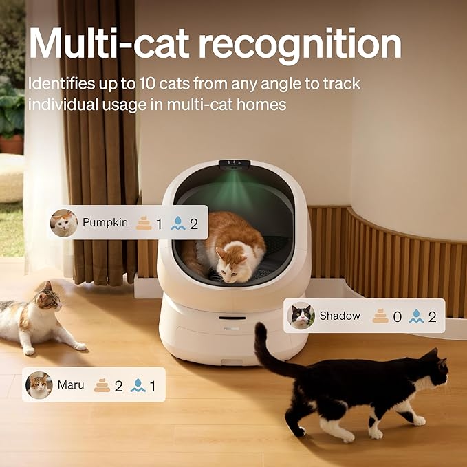 PETLIBRO Luma Automatic Cat Litter Box AI-Camera Waste Analysis, Auto - Image 5