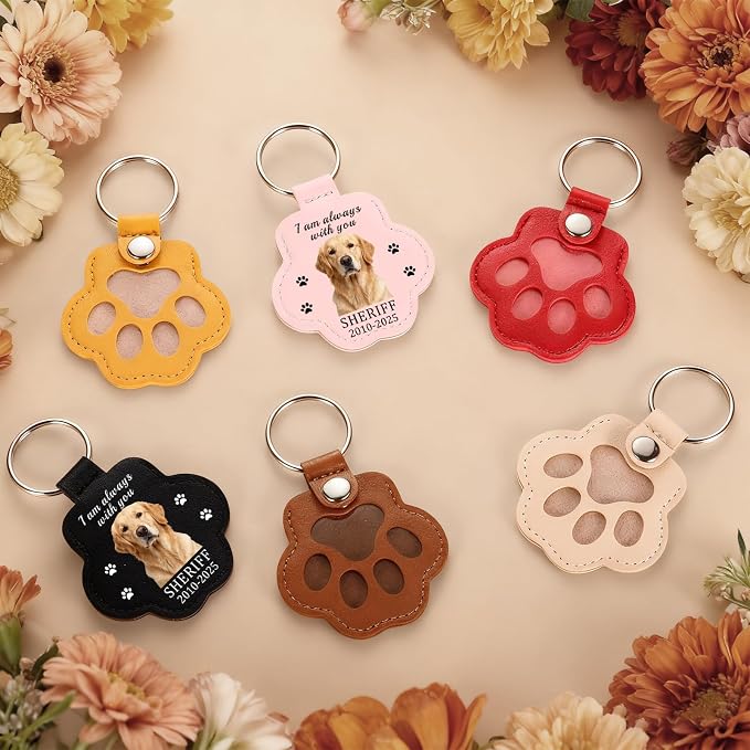 Eunigem Personalized Pet Hair Keychain - Image 4