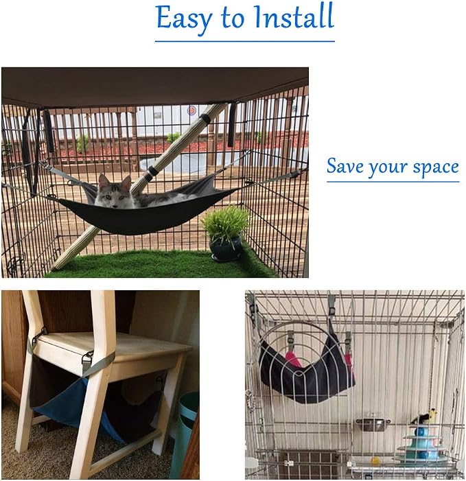 RivenAn Hanging Cat Hammock, Pet Hammock - Image 7