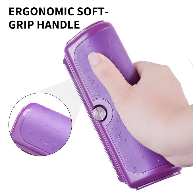 Multi-Pet Deshedding Brush & Shedding Blade - Image 5