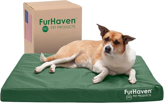 Furhaven Water-Resistant Cooling Gel Dog Bed by FurHaven