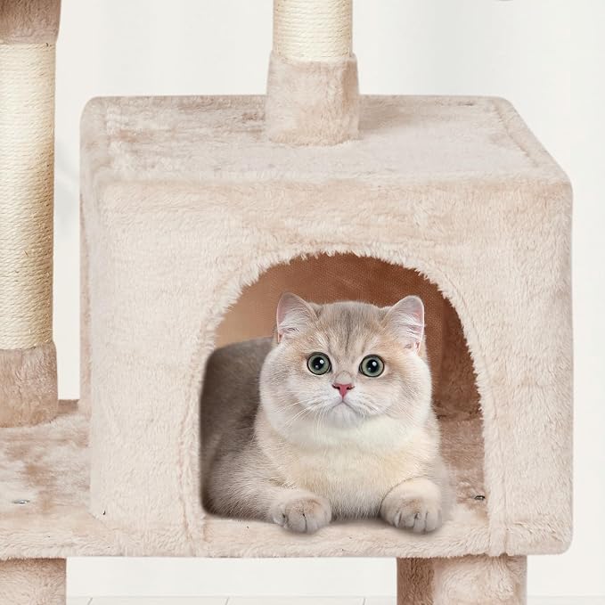 MIAO PAW Cute Cat Tree Tower for Indoor Cat Tower - Image 5