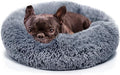 Small Calming Dogs Bed for Small Dogs Anti-Anxiety Machine Washable Fluffy by nononfish