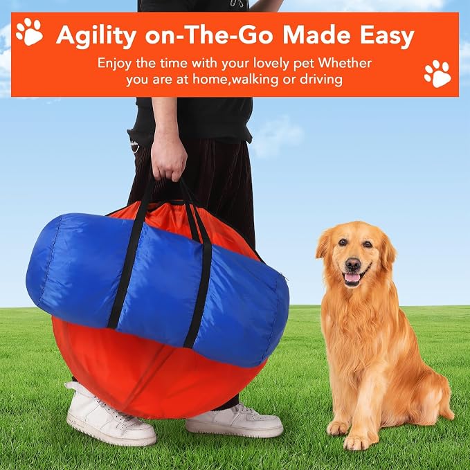 Garvee Dog Agile Training Equipment Set Outdoor Indoor, Weave Poles, Pause Box - Image 4