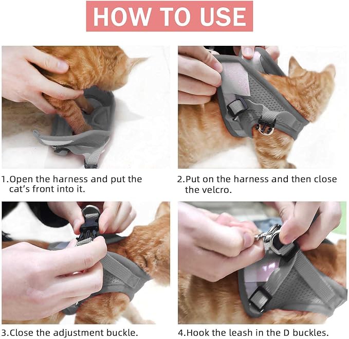 Cat & Dog Vest Harness - Image 6