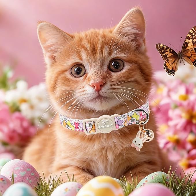 2 Pack Easter Cat Collars - Image 4
