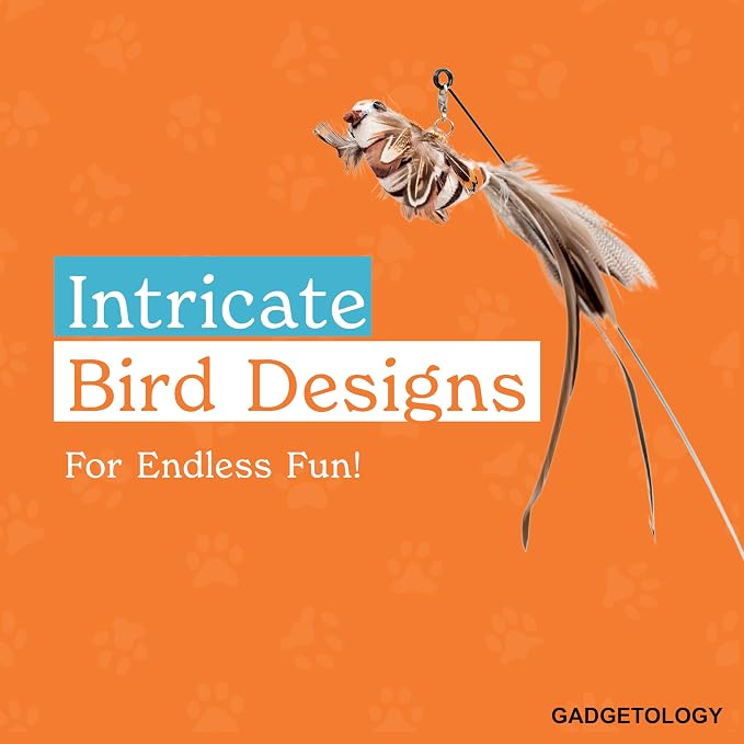 Interactive Bird Simulation Cat Toy Set - Image 8