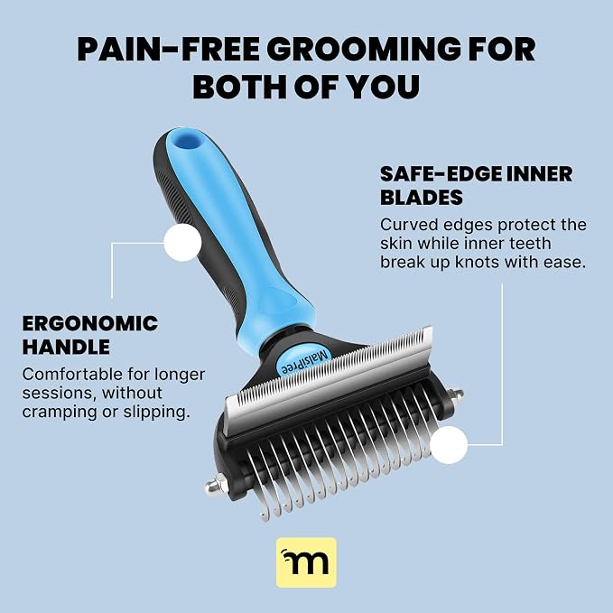 MalsiPree 2-in-1 Cat Brush for Shedding - Image 7