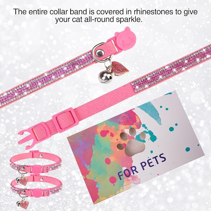 Rhinestone Cat Collar Breakaway - Image 5