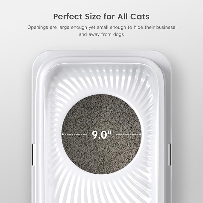 Stainless Steel Cat Litter Box, Large Top Entry Litter Box - Image 4