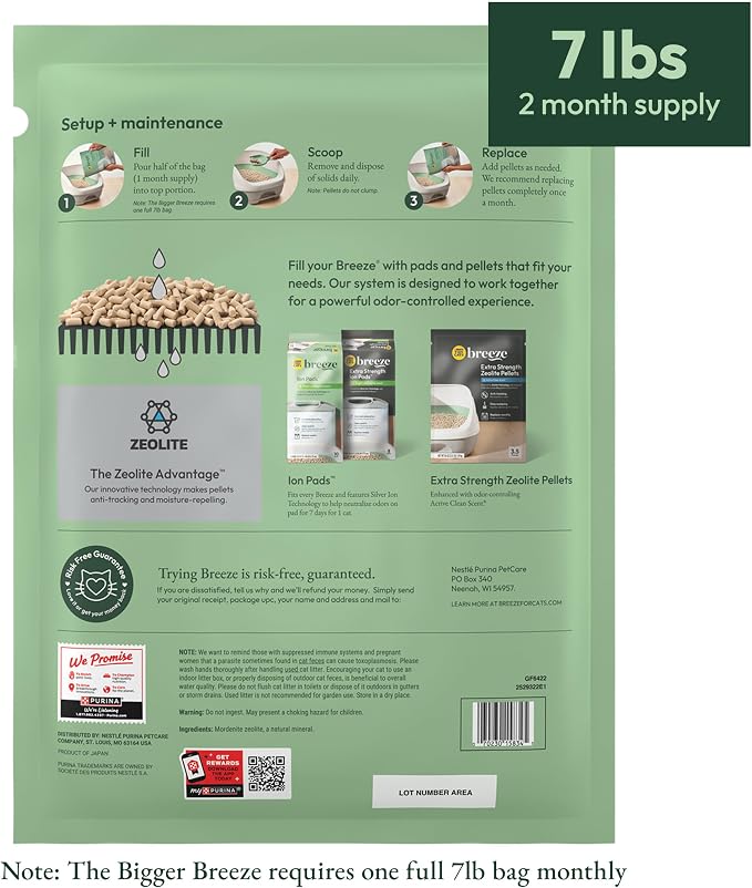Purina Tidy Cats Litter Pellets, Breeze Refill Litter Pellets in Recyclable Box - Image 11