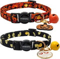 2 Pack Cotton Breakaway cat Collars by Cognatio