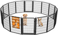 Dog Fence Outdoor Pens Outside, Portable Dog Play Pen 40" H 16 Panels Pet by Unknown