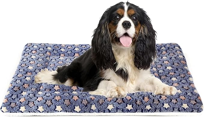 Mora Pets Dog Bed Crate Pad Ultra Soft Pet Bed by MoraPets