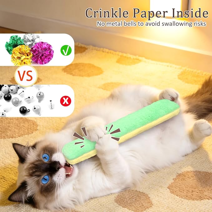 Retro Shaw Refillable Cat Toys 3Pcs - Image 3