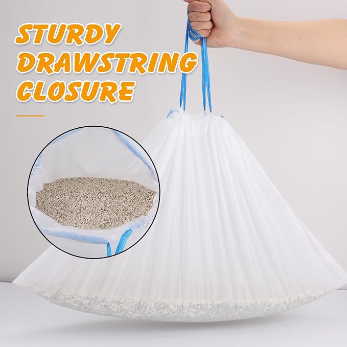 120 Pack Cat Litter Bags Compatible - Image 4