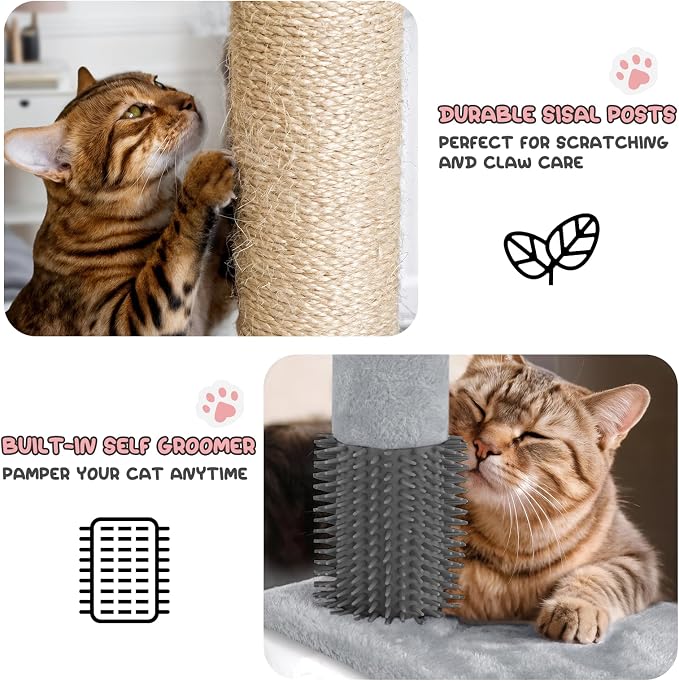 MoNiBloom 70 Inch Cat Tree Tower - Image 6