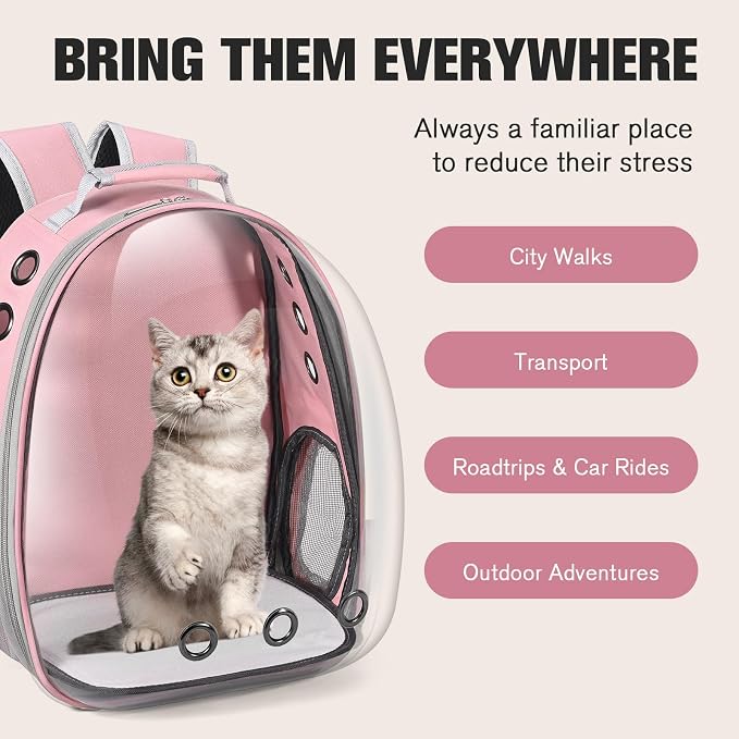 Cat Carrier Backpack, Pet Carrier Backpack Front Pack - Image 4