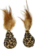 Petlinks Feather Flips Plush Ball Cat Toys by Petlinks%C2%AE