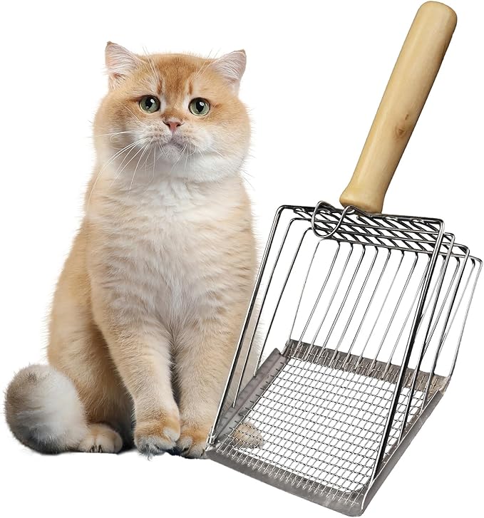 Cat Litter Scoop, Premium Kitty Shovel - Image 2