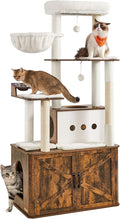 Feandrea Cat Tree, 66.9-Inch Cat Tower by FeandreabySONGMICSHOME