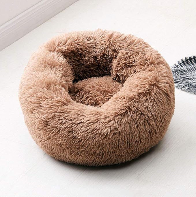 BODISEINT Modern Soft Plush Round Pet Bed - Image 5