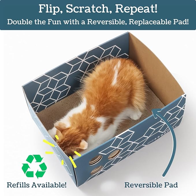 Extra Large Cardboard Cat Scratcher - Image 3