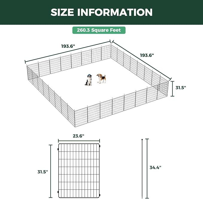 FXW MiniPaws Unleashed Dog Playpen, Expandable & Portable Design - Image 6