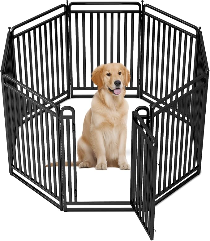 New Thickened Version Dog Playpen, 40 Inch Dog Fences by XDPET