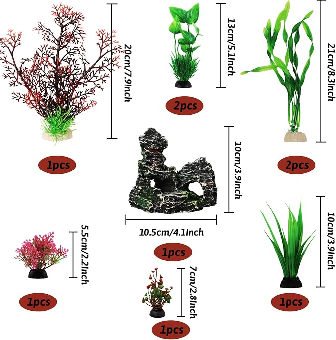 Fish Tank Decorations Plants - Image 5