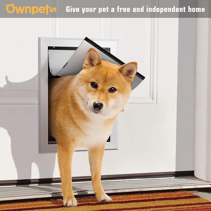 Ownpets Aluminum Dog Door, Pet Door - Image 3