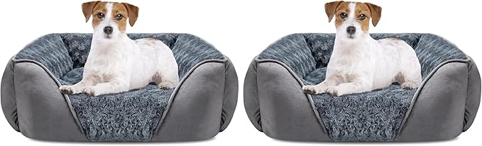 INVENHO Dog Bed Medium Size Dog, Orthopedic Warming Soft Calming Sleeping Puppy by INVENHO