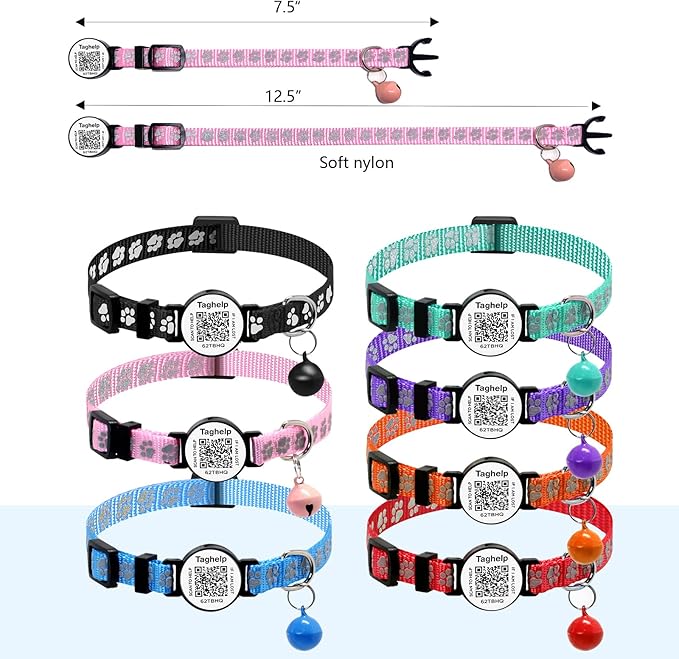 6 Pack Breakaway Cat Collar - Image 3