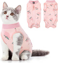 SUNFURA Cat Recovery Suit, Kitten Surgical Full Bodysuit by SUNFURA