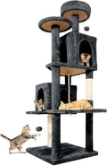 58.5inch Large Cat Tree Tower Condo by TSCOMON