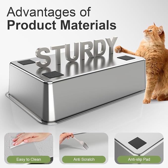 Stainless Steel Litter Box - Image 7