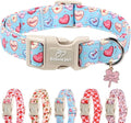 Valentines Dog Collar for Large Dogs by Babolepet