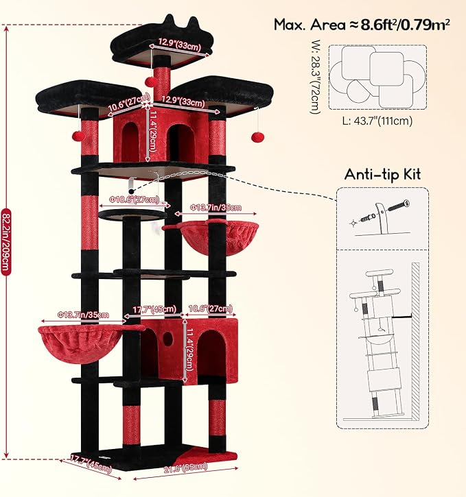 Globlazer Gothic Cat Trees and Towers - Image 7