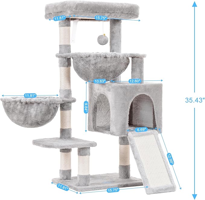 Hey-brother Cat Tree, Cat Tower - Image 3