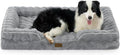 Orthopedic Dog Bed for Large Size Dog, Soft and Warm Faux Fur Extra Large Sofa by COZYKISS