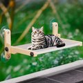 Foldable Cat Window Bed, Solidwood Cat Window Perch by AnExclusiveSkyWorldforCat