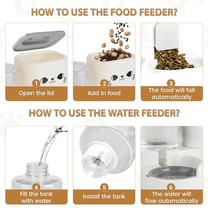 2-in-1 Gravity Pet Feeder & Water Dispenser - Image 6