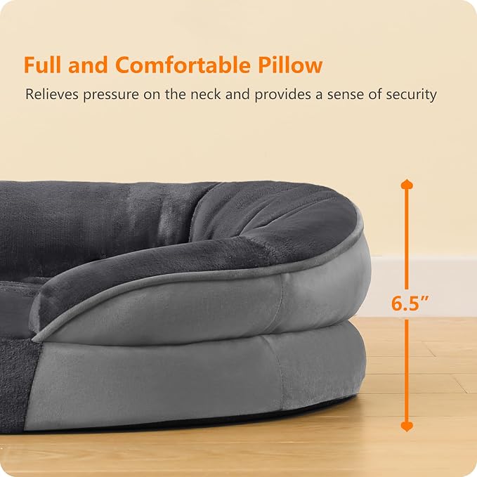 Dwanton Orthopedic Dog Bed for Large Dogs - Image 8
