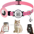 Reflective Kitten Collar Breakaway Apple Air Tag Cat Collar, GPS Cat Collar by Taghelp