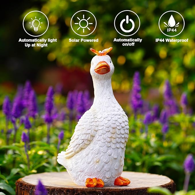 Goodeco Garden Goose Statue - Image 6